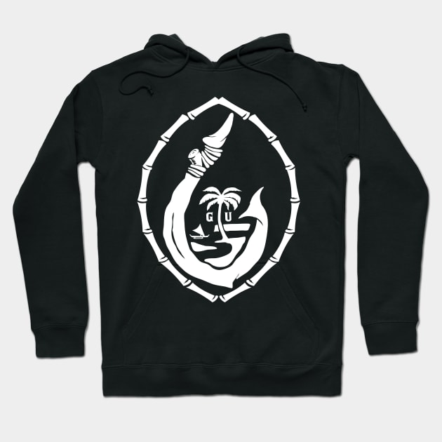 Vintage Chamorro Hook - 671 Guam Seal Hoodie by Dailygrind